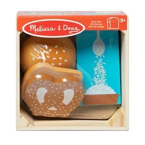 Melissa & Doug | Wooden Food Groups Play Food Set - Grains